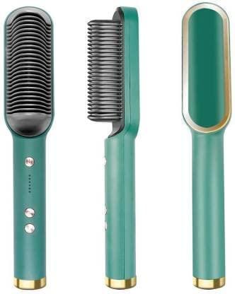 TRuLivings ProCare Ceramic Hair Straightening Brush – Smooth, Frizz-Free Hair in Minutes