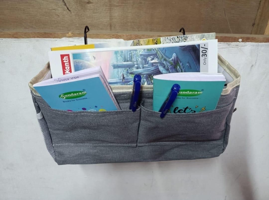 🛏️ Bedside Hanging Multipocket Organizer