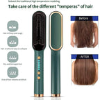 ionic heated hair brush for quick styling