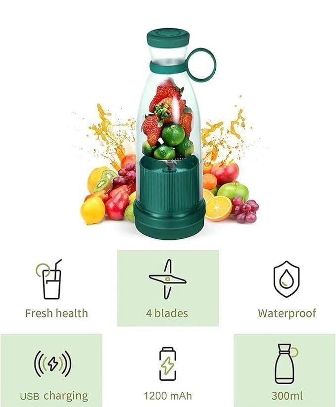 🍓 Travel Portable Mini Juice Blender (USB Rechargeable)
