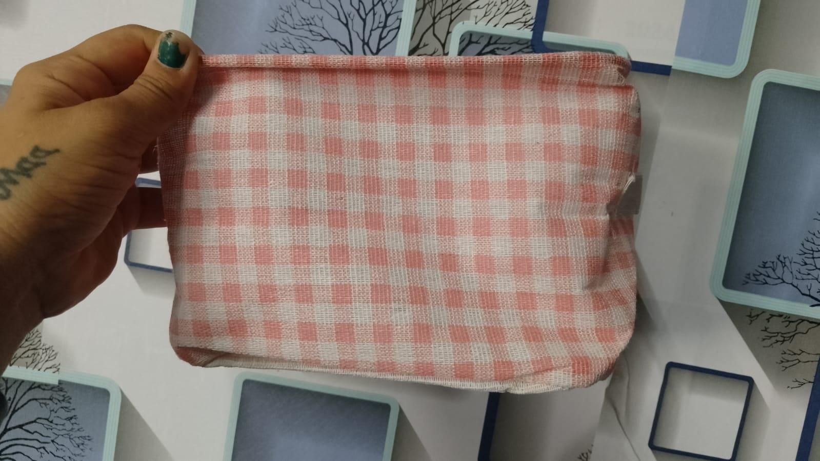 🧺 Cotton & Linen Desktop Storage Basket