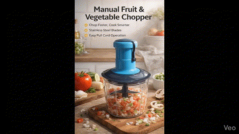 TRuLivings 🥗 Manual Fruit & Vegetable Chopper