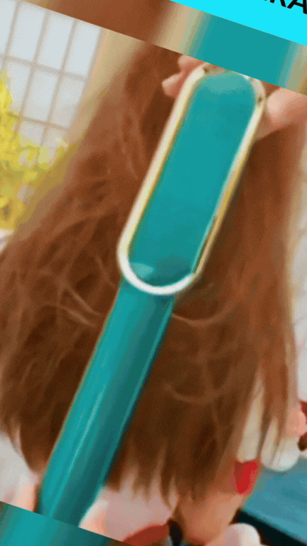 TRuLivings ProCare Ceramic Hair Straightening Brush – Smooth, Frizz-Free Hair in Minutes - TRuLivings